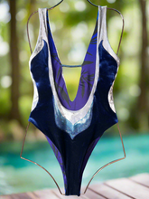 Load image into Gallery viewer, Ocean Waves One Piece (Reversible)