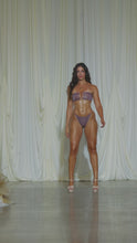 Load and play video in Gallery viewer, Pink Cheetah Strapless set
