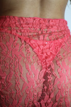 Load image into Gallery viewer, Coral Lace Coverup
