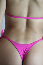 Load image into Gallery viewer, Fuchsia + Deep Yellow Triangle Bottoms (Reversible)
